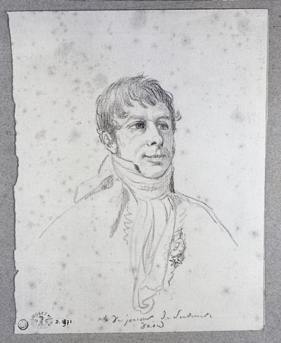 Count Francois Arnail de Jaucourt (1757-1852) by Jacques Louis David